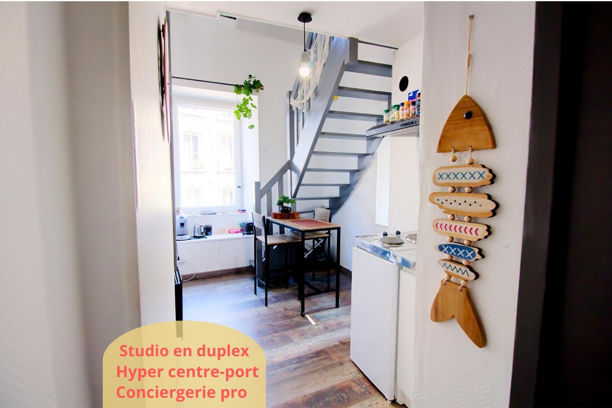 Petit Duplex Lumineux, Hyper Centre A 2 Pas Du Port, Intendance Luxury Host Cherbourg-en-Cotentin Dış mekan fotoğraf